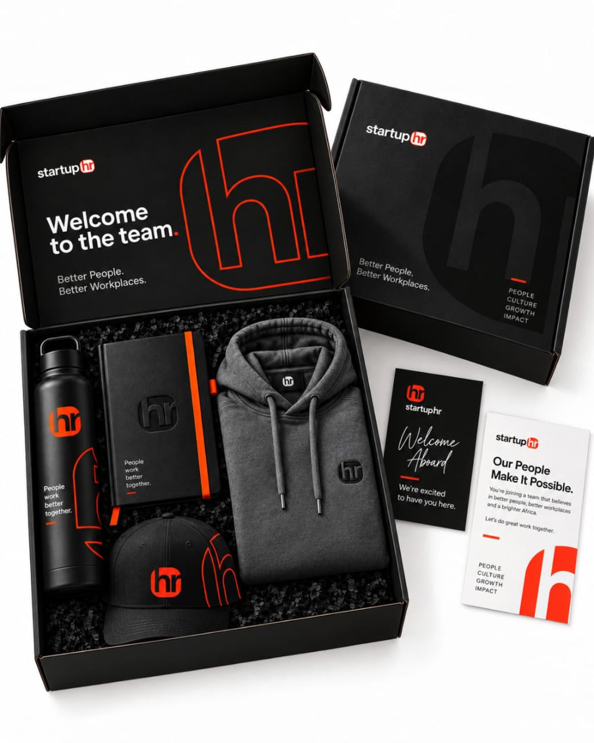 Box branded with your company logo