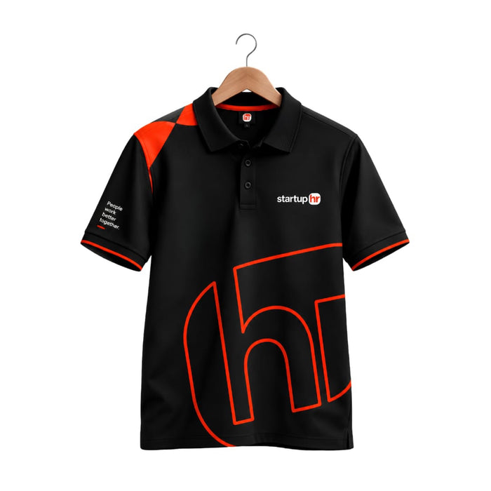 Polo (with collar) branded with your company logo